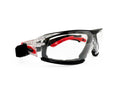 AcuSpex Frameless Clear Safety Glasses, 12 Pairs, TurboDry Strap, ESX4020