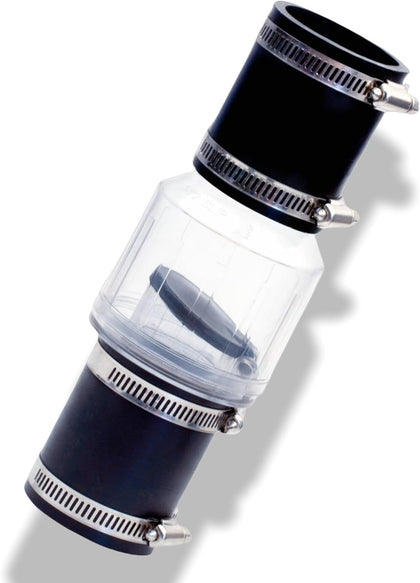 2 Inch Sump Pump Check Valve for Condensate and Sewage Pipes,Silent Check Valve for Backflow Prevention,Loaded