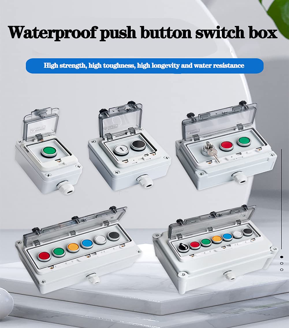 Emergency Stop Button Emergency Stop Switch E-Stop Button Station Box 22mm