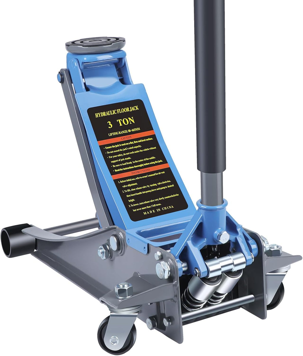 3 Ton Low-Profile Hydraulic Floor Jack,Durable Floor Jack
