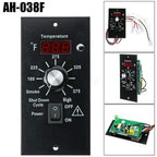 Digital Thermostat Controller, LED Display Temperature Control Panel Barbecue Grill Replacement Part, Replacement Thermostat Kit Parts Digital Pro Controller for All Traeger