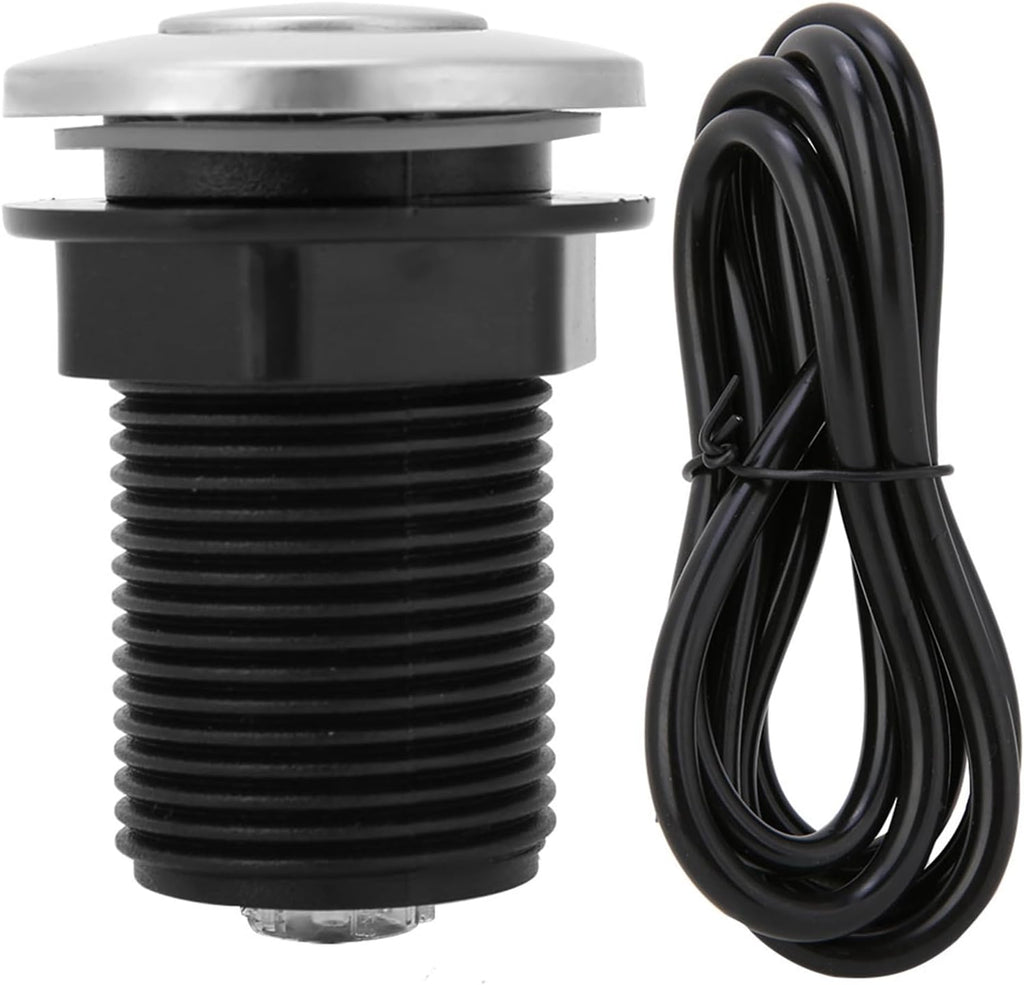 Eujgoov Air Switch Kit 32mm Self-Locking Button for Spa Tub