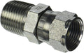6505-06-12 | 3/8" Male NPTF x 3/4" Female JIC Swivel Straight Adapter