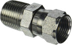 6505-06-12 | 3/8" Male NPTF x 3/4" Female JIC Swivel Straight Adapter