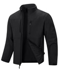 Men's Lightweight Softshell Jacket Fleece Waterproof Windbreaker