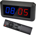 Electronic Scoreboards with Remote, Portable Score Keeper, Digital Scoreboard for Basketball Ping Pong Volleyball Sport