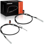 A-Premium Rear Parking Brake Cable Assembly, Pack of 2