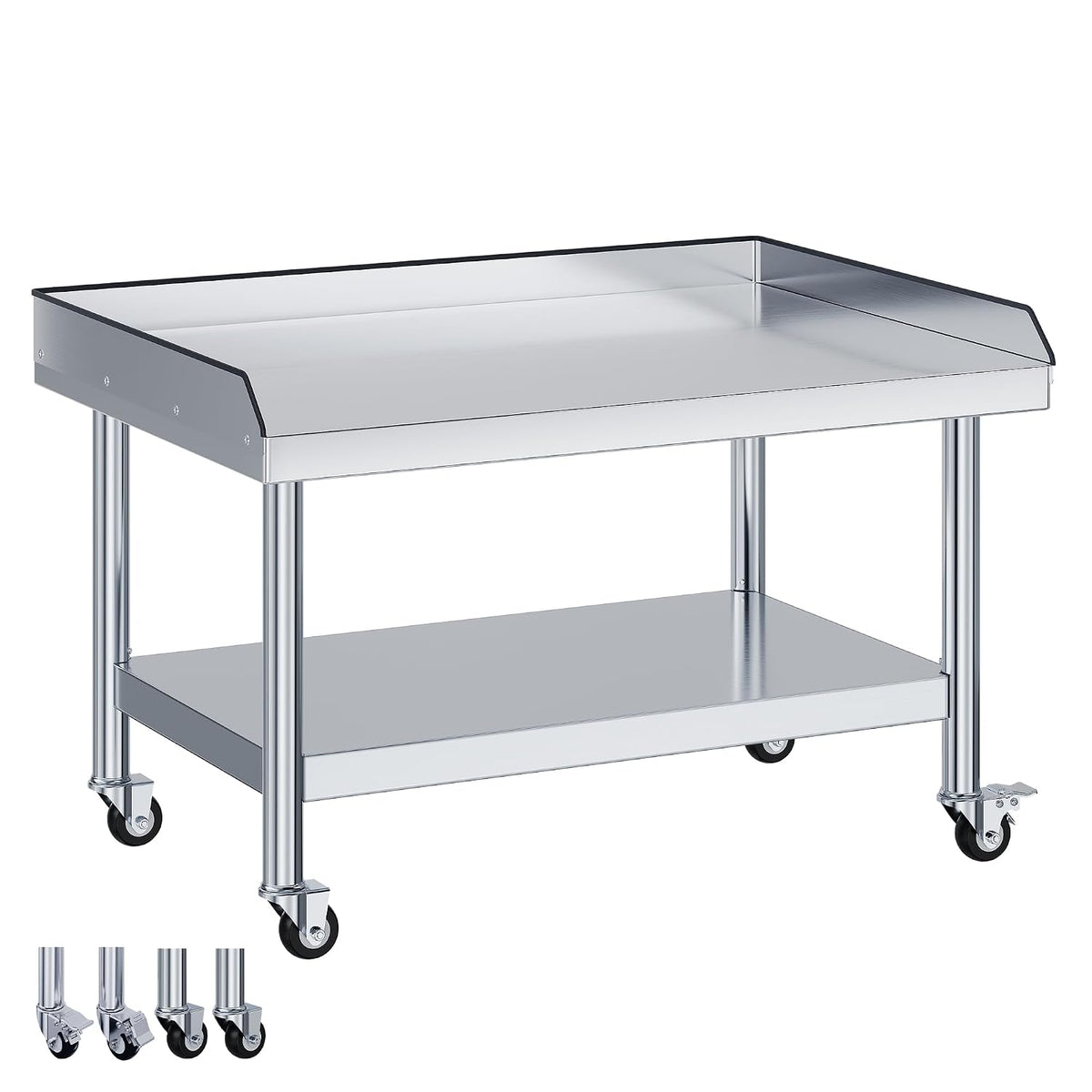 48-Inch Stainless Steel Equipment and Grill Stand