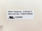 175D5719G005 for GE Washer Control Board