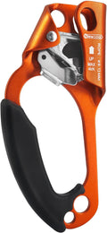 UIAA & CE Certified Hand Ascender Rock Climbing Tree Arborist Rappelling Gear Equipment Rope Clamp for 8~13MM Rope
