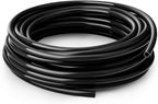Black PU Air Hose, 12mm OD 8mm ID, 50FT