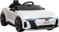 Licensed Audi RS e-tron GT 12V Ride On Car Truck for Kids White | Electric Car Ride On Vehicle, Parent Remote