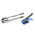 P-330, C-5005 Strapping Tool Set for 5/8" Polyester (PET) Strapping - Tensioner and Sealer for Plastic Polyester