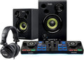 DJ Starter Kit | Starlight USB DJ Controller with Serato DJ Lite Software, 15-Watt Monitor Speakers, and
