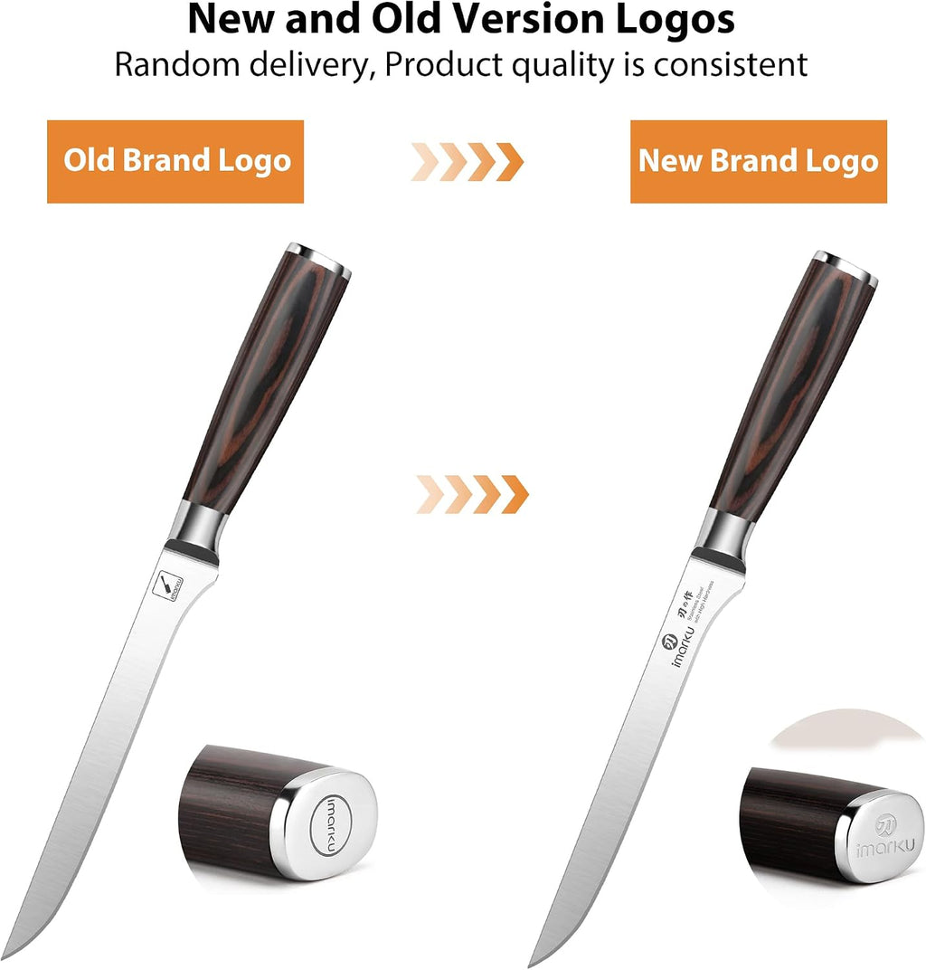 Fillet Knife 6 Inch, German High Carbon Stainless Steel Boning Knife