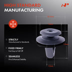 A-Premium 50PCS Rocker Moulding Clips Compatible with Mazda
