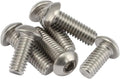 1/4-20 x 1/2" Button Head Socket Cap Screws, 50 PCS