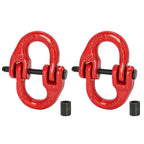 Lechansen G80 Safety Chain Connector Link, 1/2" Hammerlock Coupling Link