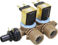 Water Inlet Valve Replacement For Maytag MVWC300VW0 MVWC400VW0 MVWC500VW0 MVWC700VJ0 MVWC700VW0, Crosley CAWS966RQ0 CAWS966RQ1, Estate ETW4300TQ0 ETW4400TQ1 ETW4450TQ0, Magic Chef HTW4300TQ0 Washer