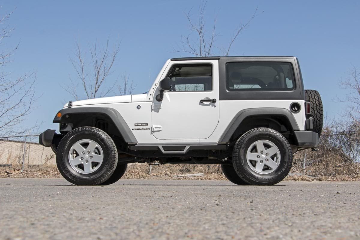 Rough Country 2.5" Lift Kit for 2007-2018 Jeep Wrangler JK | 2-Door - PERF678