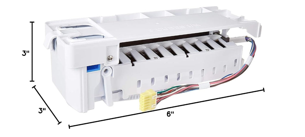 Refrigerator Ice Maker Assembly Replaces for Samsung RF4287HARS/XAA RF4267HARS/XAA RF4267HARS RF26XAEBP RF26XAEBP/XAA RF26XAEPN RF26XAEPN/XAA
