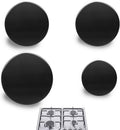 4PCS Surface Burner Caps Set Compatible with GE Gas Range/Stove/Oven