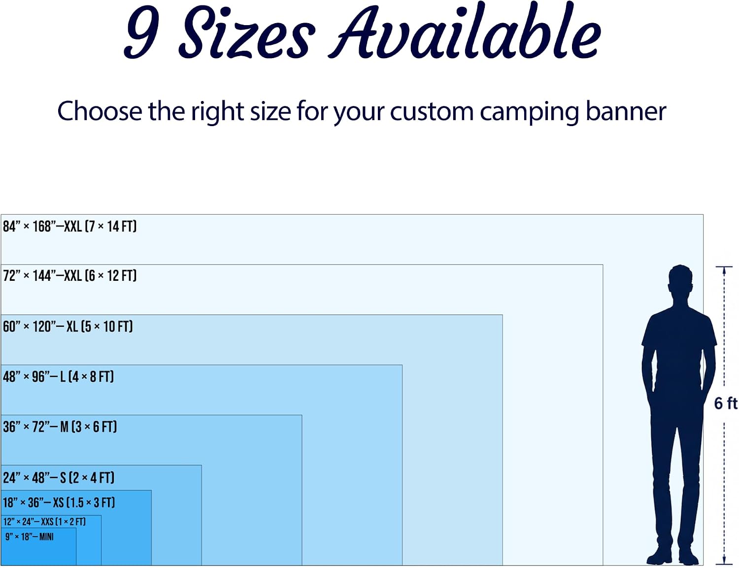 Custom Vinyl Banner for Camping Event, Personalized Summer Outdoor Large Banner with Grommets and Hem, Vinyl Sign for