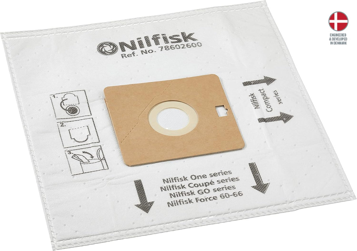 Nilfisk Vacuum Cleaner Bag Coupe/Go Series [W7-51559]