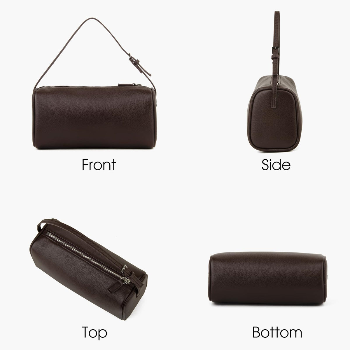 Premium Full-Grained Leather Crossbody Purses for Women