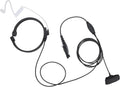 Tactical Throat Mics with PTT Earpiece Headset Throat Microphones Neck Mic for Radio Motorola GP328PLUS EX500 EX600