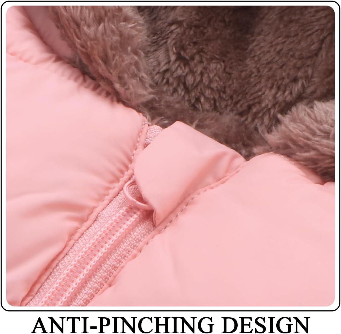 Toddler Snow Suit Baby Snowsuit Infant Winter Puffer Clohtes Hoodie | Boy Girl 0-3-6-9-12-18-24 Months 1T 2T 3T Pink