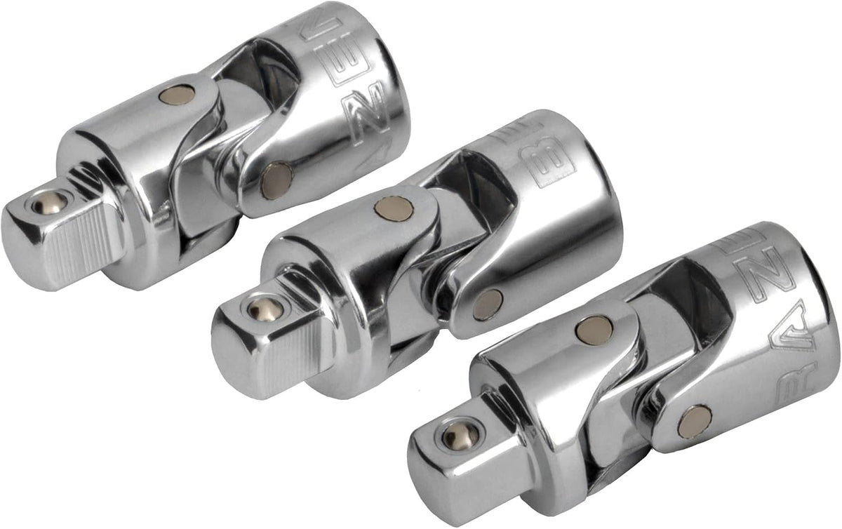 BRAZEN 1/4" Drive Universal Joint (Three Pack)