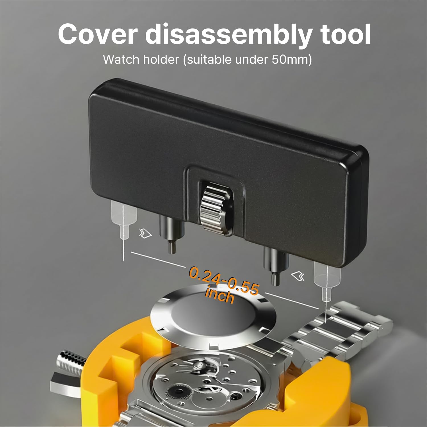 Watch Case Opener Tool: Battery Replacement Kit for Back Removal | Complete Watch Back Remover Tools - Easy to Repair