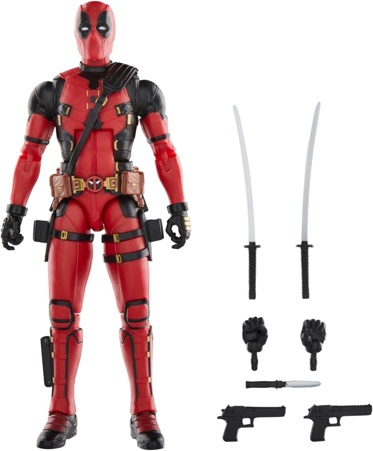 Legends Series Deadpool, Deadpool & Wolverine Collectible 6 Inch Action Figure for Adults Ages 14 and Up