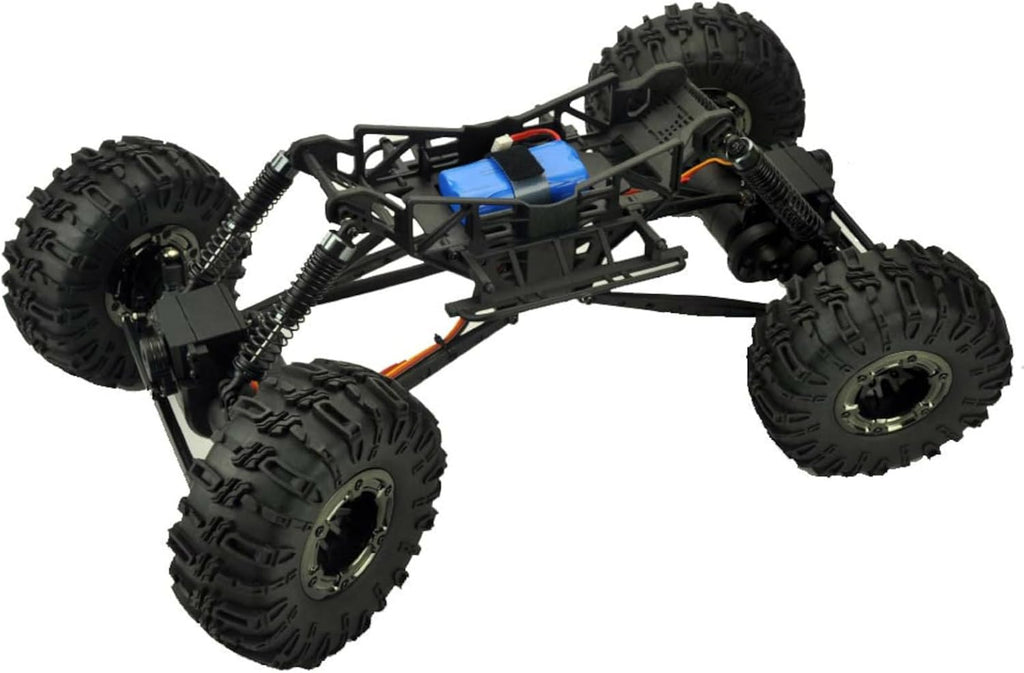 Danchee Ridgerock 1/10 Scale 4WD Electric RC Rock Crawler – RC Truck RTR with 2.4GHz Radio, Dual Motors, 4-Wheel
