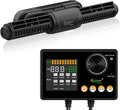 Intelligent Wave Maker for Aquarium, Saltwater Freshwater Circulation Pump Adjustable 6 Waves/Night/Feed/Wireless