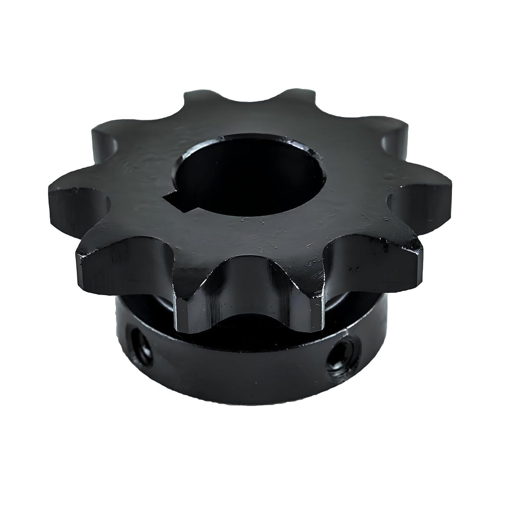 Jeremywell #60 Roller Chain Sprocket, 10 Tooth B-Hub, 1" Bore