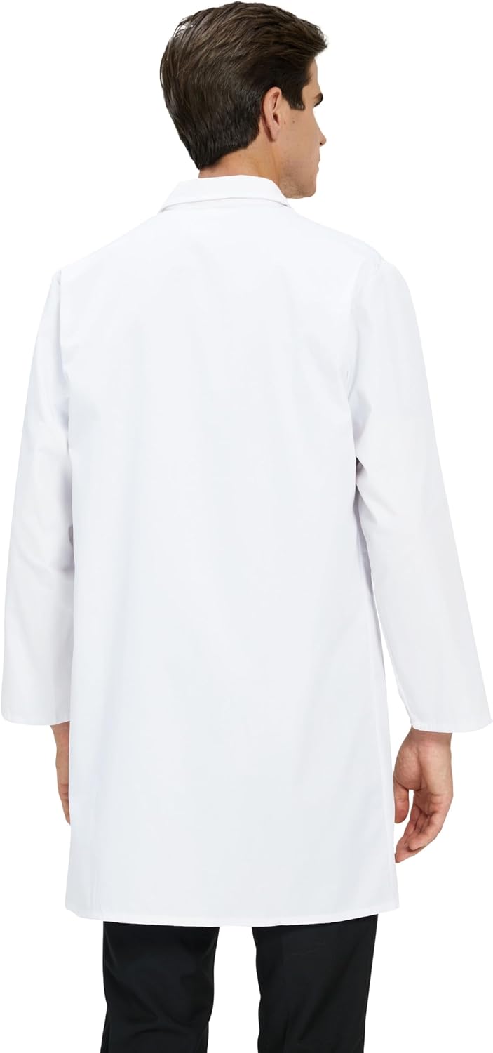 Lab Coat for Men, Medical Coat for Doctor Nurse Student Science