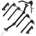 ECCPP Suspension Kit Front Inner Outer Tie Rod End for Chevy S10 1996-2003