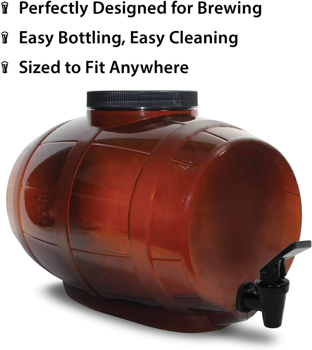 Craft Beer Making Kit (2 Gallon) Complete DIY Home Brew Set | Beer Making Kit for Beginners Everything Included |