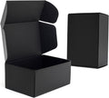 9x6x4 Inches Black Shipping Boxes 25 Pack Corrugated Cardboard