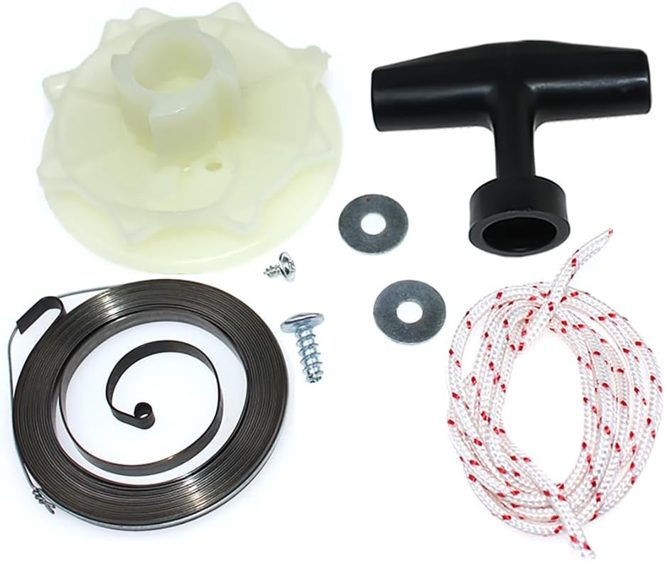 Recoil Starter Kit for Poulan 1900 1950 1975 2025 2050 2055 2075 2150 2155 2175 2250 2350 2375 2450 2550 2555FLW BH2160 BH2660 S1634 S1838LE SM4018 PPB1634LE