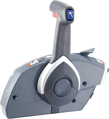 Boat Throttle Control, 5006180 Side-Mounted Outboard Remote Control Box for Evinrude Johnson, Marine Throttle Control Box with Power Trim Switch and Lanyard