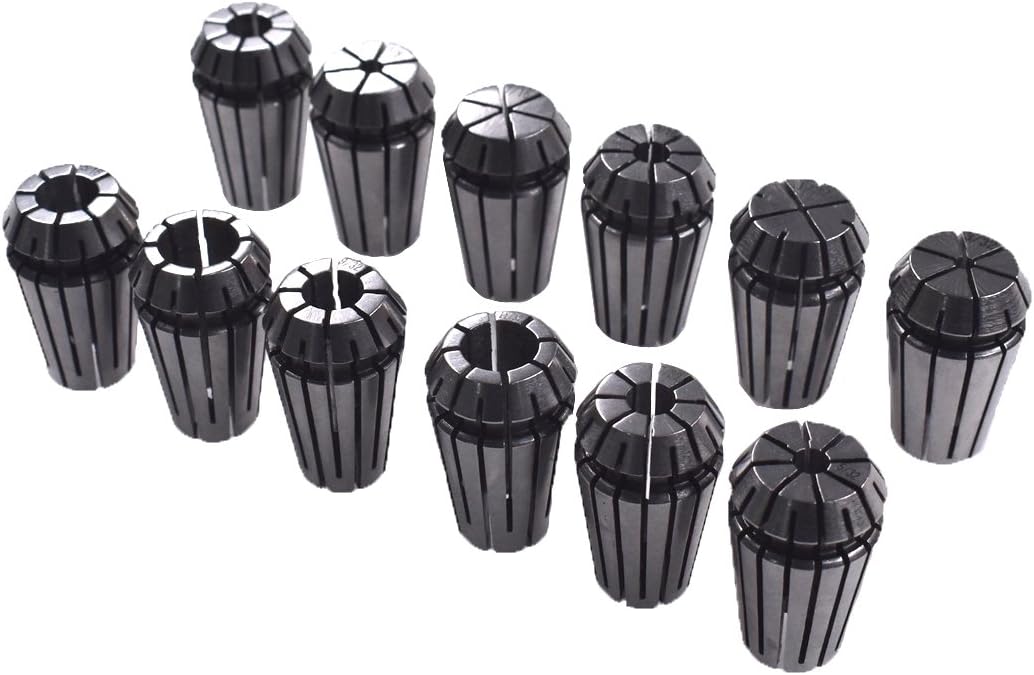 12pcs ER-16 Collet Set 1/32-3/8"