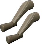 Pack of 2.Window Crank Handle Replacement,(Stone) Fit to [3/8 In Spindles]