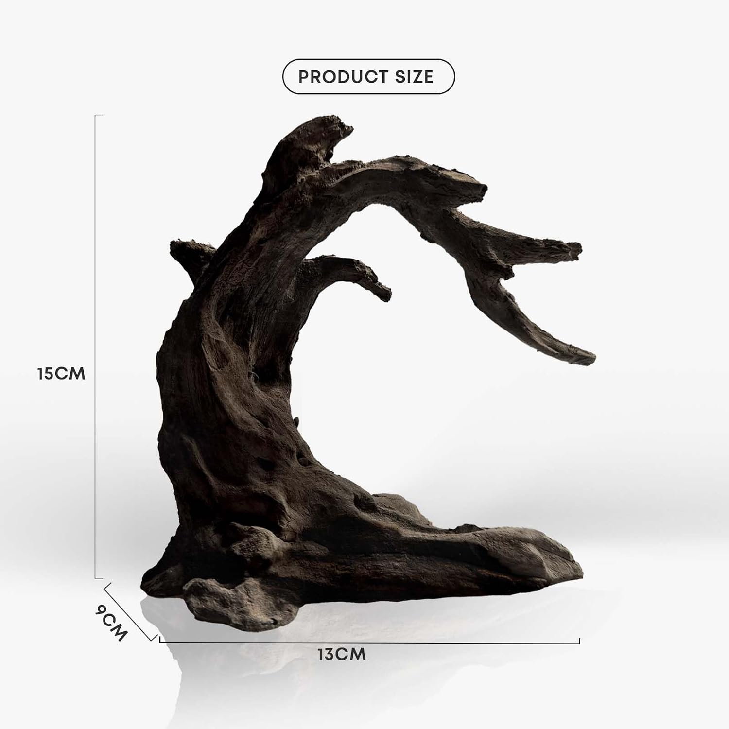 Driftwood for Aquarium Resin Model pH Neutral Aquarium Rocks for Aquascaping,Hardscape