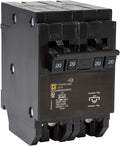 Square D - HOMT220220CP Tandem Quad Circuit Breaker, Black