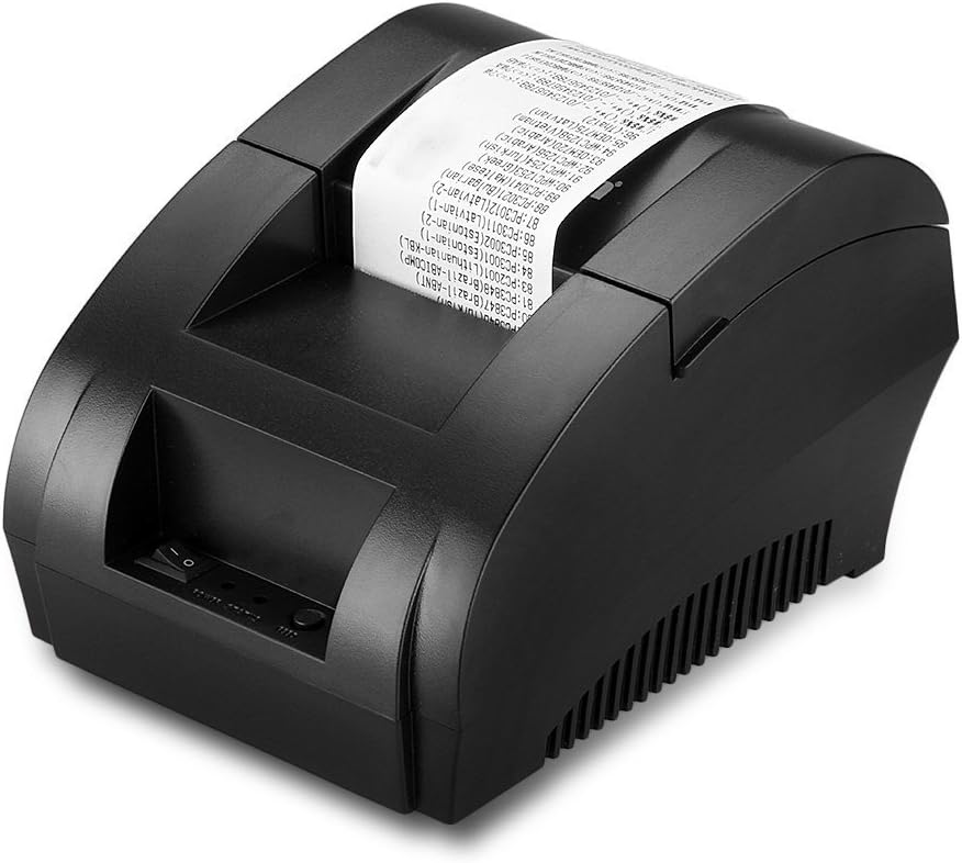 58MM USB Thermal Receipt Printer, High Speed Printing 90mm/sec, Compatible with ESC/POS Print Commands Set