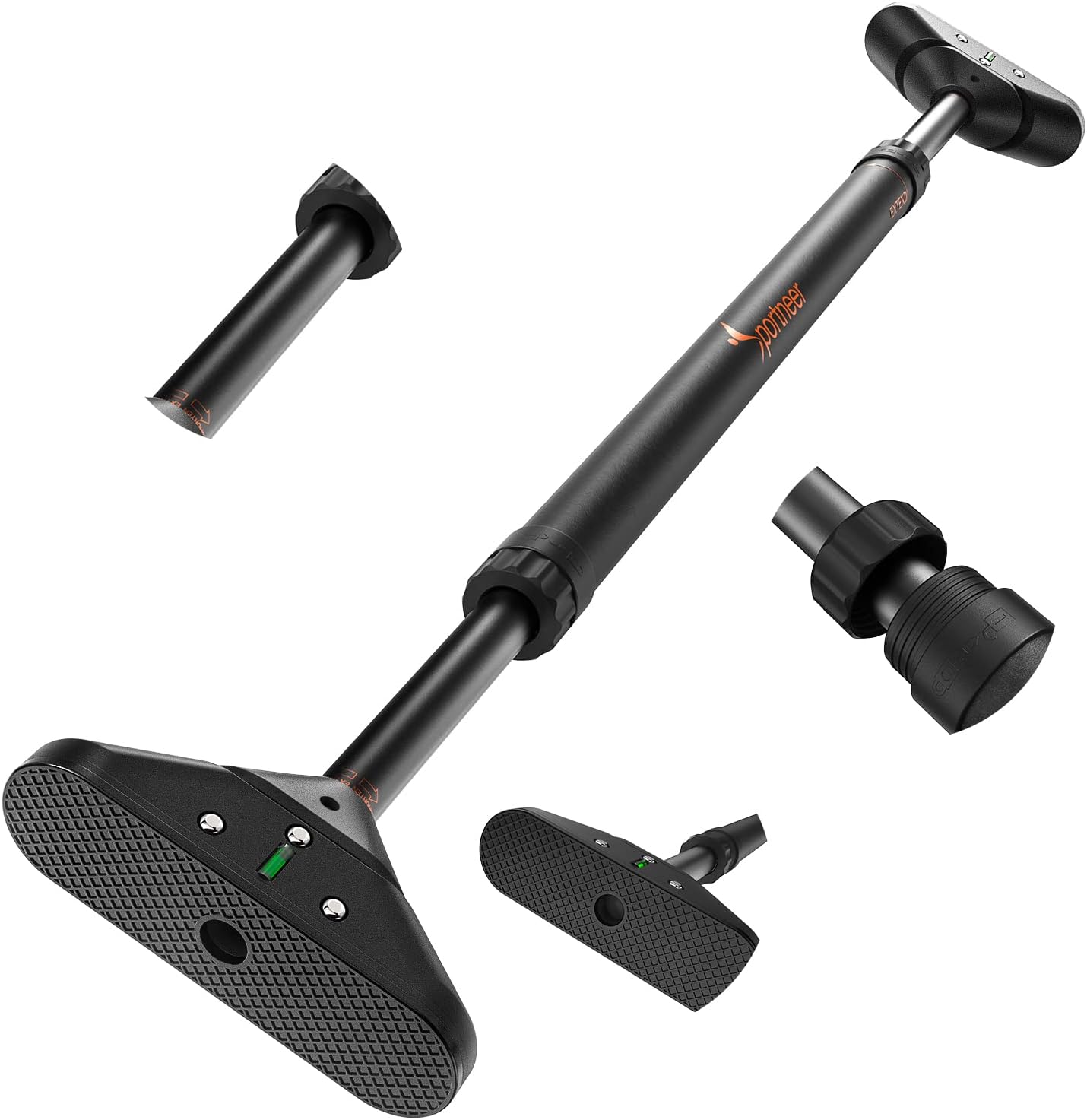 Pull Up Bar for Doorway, No-Drill, 29.5-37 in, 440 lb | No-Drill, Adjustable 29.5-37 in, 440 lb, Doorway Fit, Secure