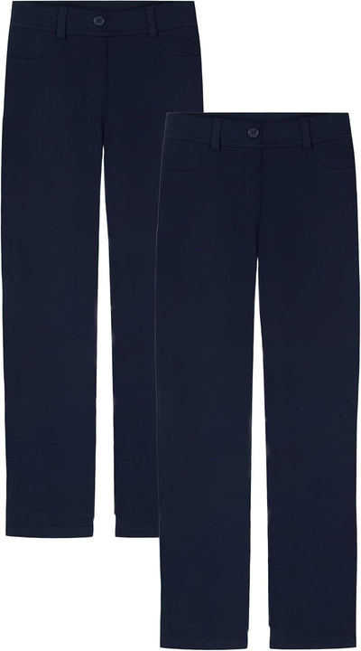 Girls' School Uniform Jegging Pant, 2-Pack